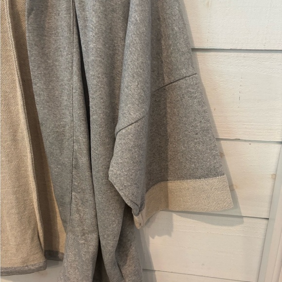 LOFT NWT Gray Shrug Sweater with Elegant Draping - Picture 8 of 11